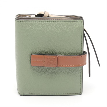 ロエベ アナグラム コンパクトジップウォレット 二つ折り財布 財布 レディース