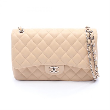 シャネル デカマトラッセ30 クラシック ラージ Wフラップ ショルダーバッグ バッグ レディース