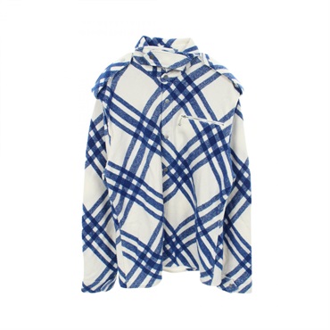 バーバリー チェック シャツ その他ジャケット 衣料品 アウター メンズ