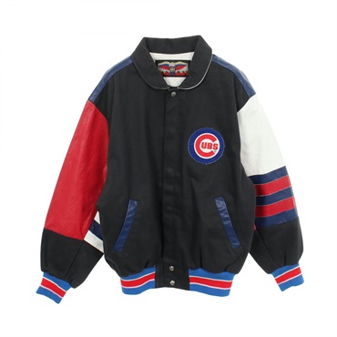 ジェフハミルトン JEFF HAMILTON × MLB CHICAGO CUBS ブルゾン スタジャン 衣料品 アウター メンズ
