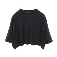 プラダ(PRADA)プラダ クロップド丈 半袖Tシャツ 衣料品 トップス