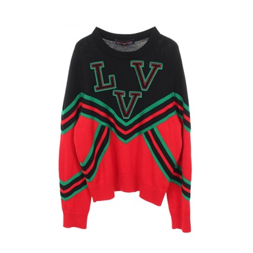 ルイ・ヴィトン LVVスポーツチーム クルーネック ニット 衣料品 トップス メンズ RM221 ZLL HMN64W