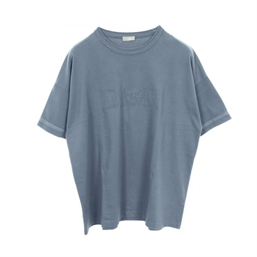 ディオール DIOR STONE  493J638A0554 Tシャツ ディオール(Dior)ディオール DIOR × STONE ISLAND ロゴ刺繍 半袖T