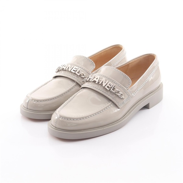 シャネル ロゴ ローファー 靴 レディース G37430