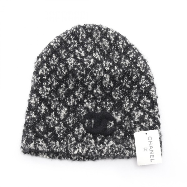 シャネル ココマーク ニット帽 ニットキャップ 帽子 レディース