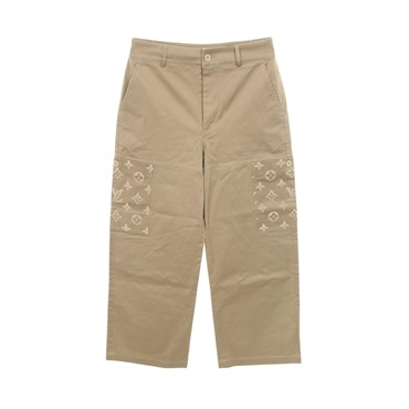 ルイ・ヴィトン モノグラムフロックポケット ワークパンツ カーゴパンツ 衣料品  ボトムス メンズ RM242MQ FUG HQP45W