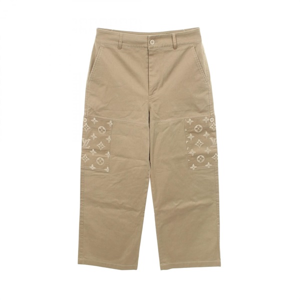 ルイ・ヴィトン モノグラムフロックポケット ワークパンツ カーゴパンツ 衣料品  ボトムス メンズ RM242MQ FUG HQP45W