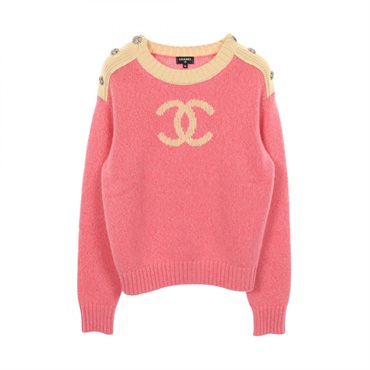 シャネル ココマーク クルーネック ニット 衣料品 トップス レディース P73911K10586