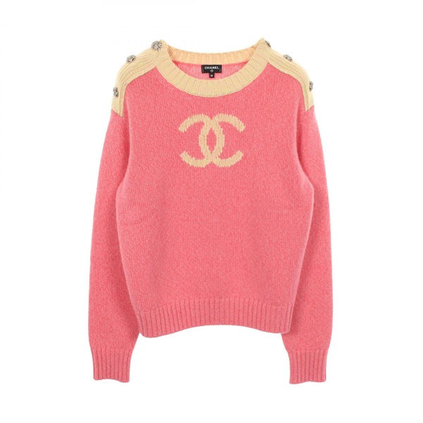 シャネル ココマーク クルーネック ニット 衣料品 トップス レディース P73911K10586