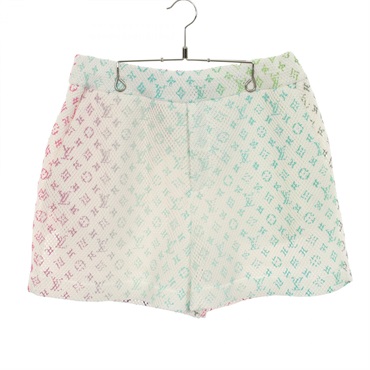 ルイ・ヴィトン Amen Break グラディエント モノグラムメッシュ ハーフパンツ パンツ 衣料品  ボトムス メンズ RM221 KD2 HMP83W