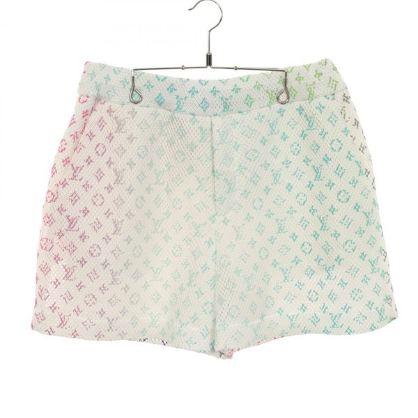 ルイ・ヴィトン Amen Break グラディエント モノグラムメッシュ ハーフパンツ パンツ 衣料品  ボトムス メンズ RM221 KD2 HMP83W