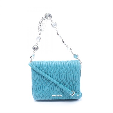 ミュウ ミュウ NAPPA CRISTAL 2WAY ハンドバッグ バッグ レディース RT0530