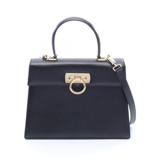 サルヴァトーレフェラガモ ガンチーニ 2WAY ハンドバッグ バッグ レディース