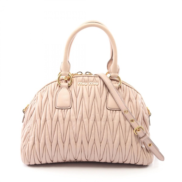 ミュウ ミュウ マテラッセ 2WAY ハンドバッグ バッグ レディース