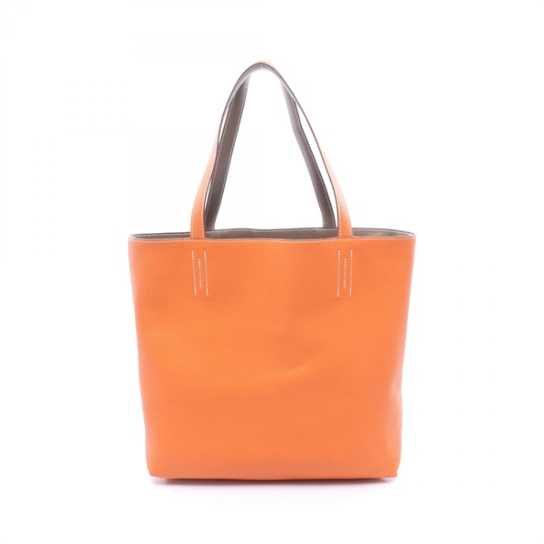 エルメス(HERMES)エルメス ドゥブルセンス45 エトゥープ トートバッグ