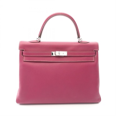 エルメス キャンディケリー35 トスカ ローズティリアン 内縫い 2WAY ハンドバッグ バッグ レディース