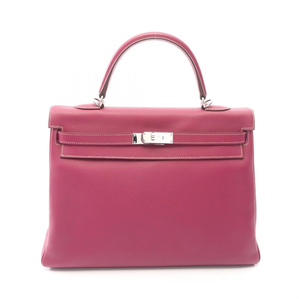 エルメス キャンディケリー35 トスカ ローズティリアン 内縫い 2WAY ハンドバッグ バッグ レディース