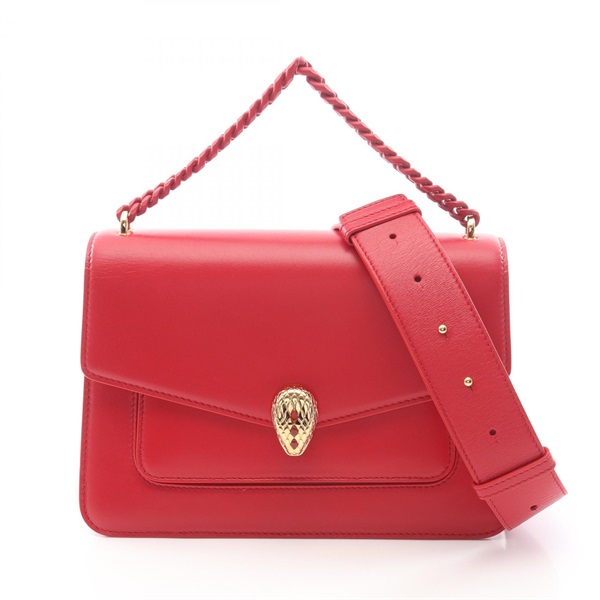 ブルガリ セルペンティ 2WAY ハンドバッグ バッグ レディース