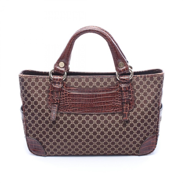 セリーヌ(CELINE)セリーヌ ブギーバッグ マカダム クロコ型押し 