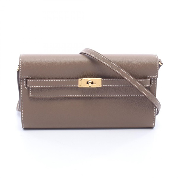 エルメス ケリートゥーゴー エトゥープ ショルダーバッグ バッグ レディース