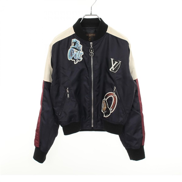 ルイ・ヴィトン ワッペン ブルゾン 衣料品 アウター レディース RW172W XTQ FDVB02