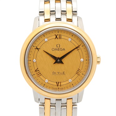 オメガ デ・ビル プレステージ 6Pダイヤ 腕時計 時計 レディース 424.20.27.60.58.004