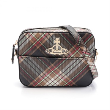 ヴィヴィアンウエストウッド TARTAN CAMERA BAG ショルダーバッグ バッグ レディース 4304006YUS001KD101