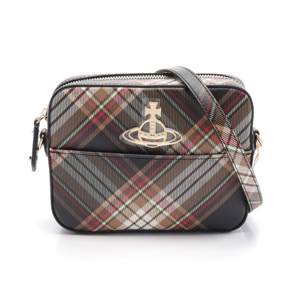 ヴィヴィアンウエストウッド TARTAN CAMERA BAG ショルダーバッグ バッグ レディース 4304006YUS001KD101