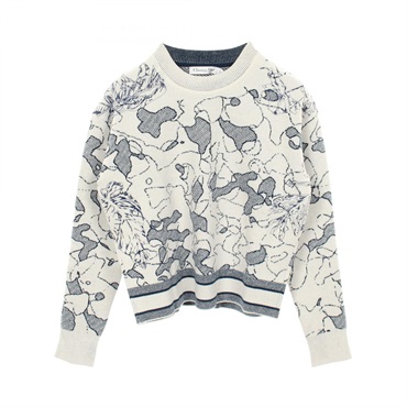 ディオール トワル ドゥ ジュイ エンブロイダリー ニット 衣料品 トップス レディース