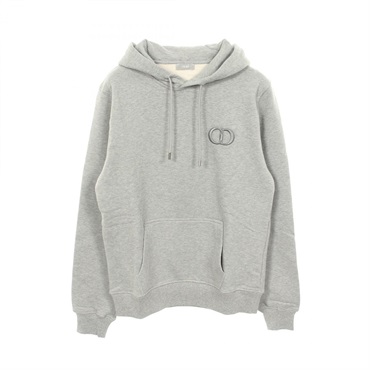 ディオール CDロゴ刺繍 裏起毛 パーカー 衣料品 トップス メンズ