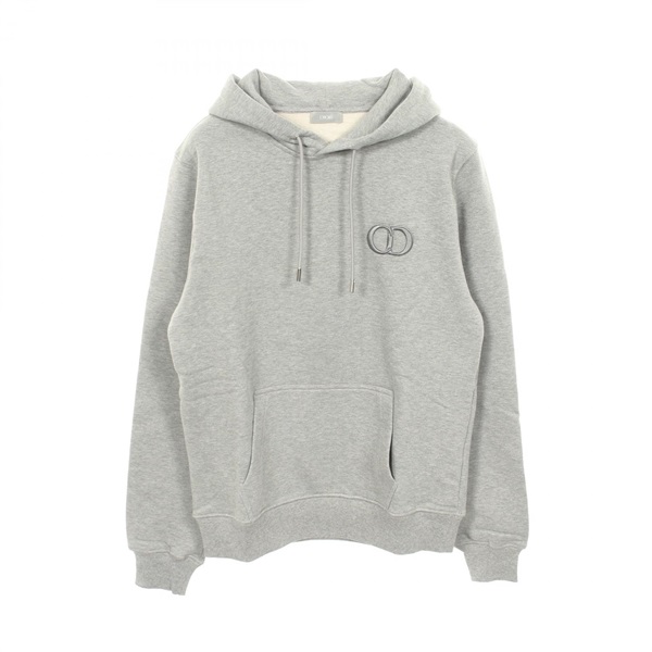 ディオール CDロゴ刺繍 裏起毛 パーカー 衣料品 トップス メンズ