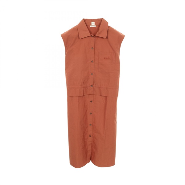 エルメス カレーシュ ノースリーブ ワンピース 衣料品 トップス レディース 3E0565DT