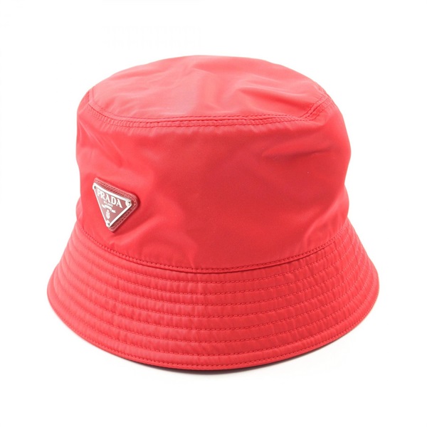 プラダ Re-Nylon トライアングルロゴ ハット 帽子 レディース 1HC137