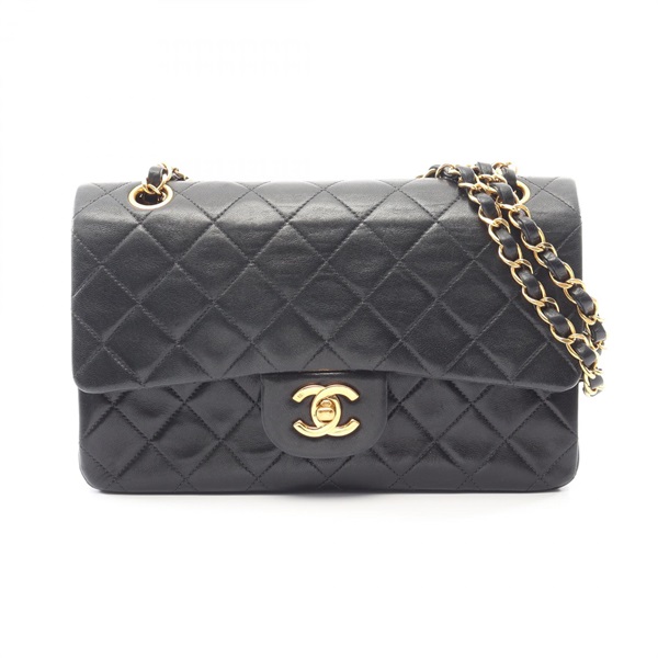 シャネル(CHANEL)シャネル マトラッセ Wフラップ ヴィンテージ