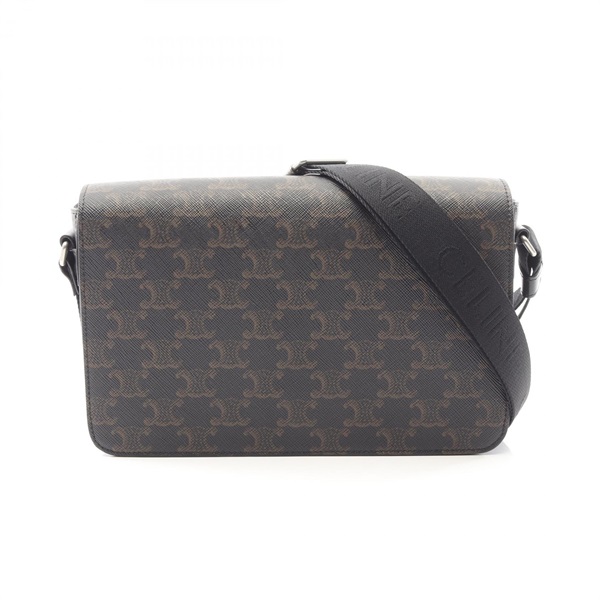 セリーヌ トリオンフ フラップ メッセンジャーバッグ ショルダーバッグ バッグ メンズ 111592ETH.38SI