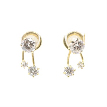 ジュエリー ダイヤモンド ピアス ピアス ジュエリー レディース ﾀﾞｲﾔ 1.6g