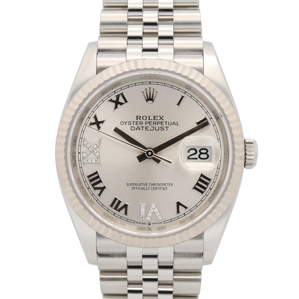 ロレックス デイトジャスト VI/IXダイヤ ランダム番 腕時計 時計 メンズ 126234