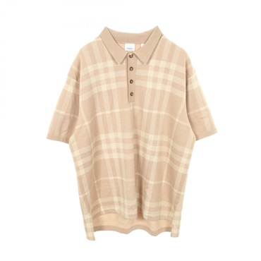 バーバリー チェック ジャカード ポロシャツ 衣料品 トップス メンズ