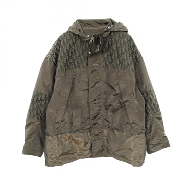 ディオール オブリーク フード付き ナイロンジャケット 衣料品 アウター メンズ