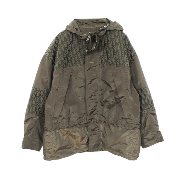 ディオール オブリーク フード付き ナイロンジャケット 衣料品 アウター メンズ