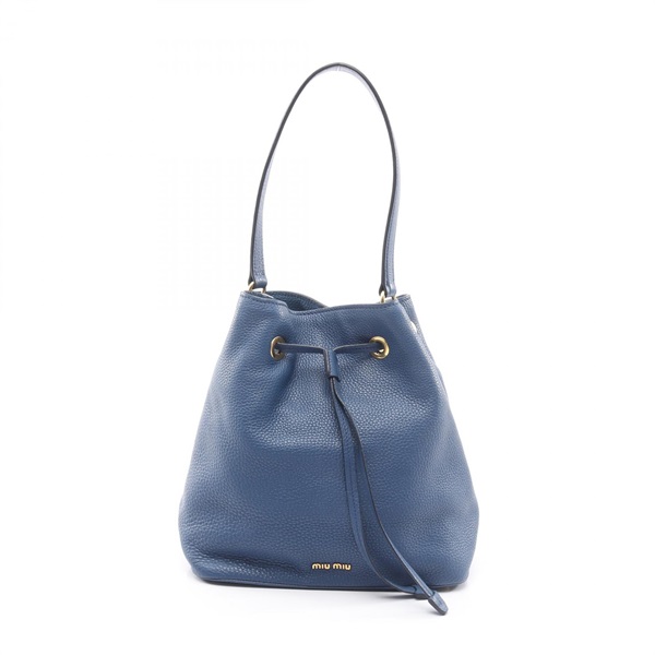 ミュウ ミュウ ドローストリング ショルダーバッグ バッグ レディース