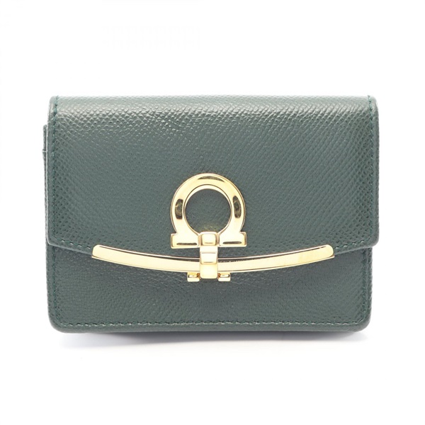 サルヴァトーレフェラガモ ガンチーニ キーリング付き カードケース アクセサリー レディース