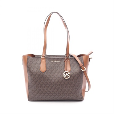 Michael Kors マイケルコース 総柄 ショルダーバッグ キャンバス レディース [中古] マイケル・コース(MICHAEL KORS) 中古 ショルダーバッグ | 通販・人気