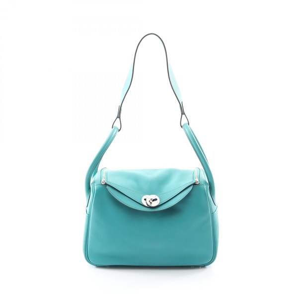 エルメス リンディ26 ブルーパオン ショルダーバッグ バッグ レディース