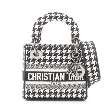 クリスチャンディオール レディディオール ミニ 千鳥格子 2WAY ハンドバッグ バッグ レディース M0500BZAF-M911