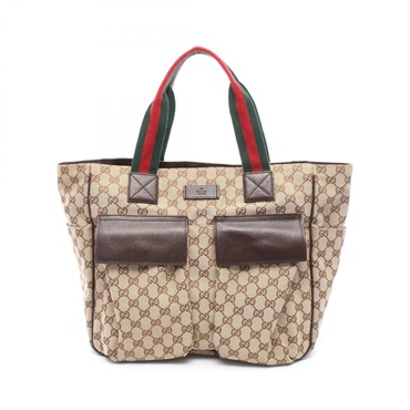 グッチ(GUCCI)グッチ シェリーライン GGキャンバス トートバッグ