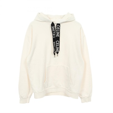 セリーヌ ロゴ ルーズ フーディ  パーカー 衣料品 トップス メンズ 2Y468670Q