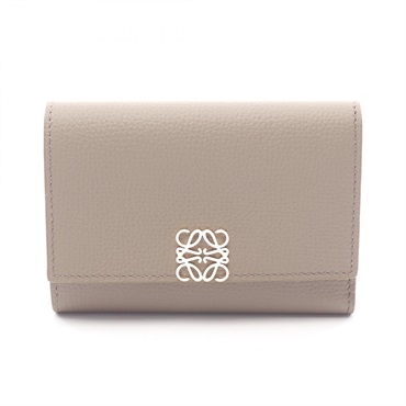 ロエベ アナグラム バーティカル ウォレット スモール 三つ折り財布 財布 レディース C821S33X123170