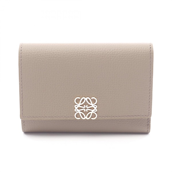 ロエベ アナグラム バーティカル ウォレット スモール 三つ折り財布 財布 レディース C821S33X123170