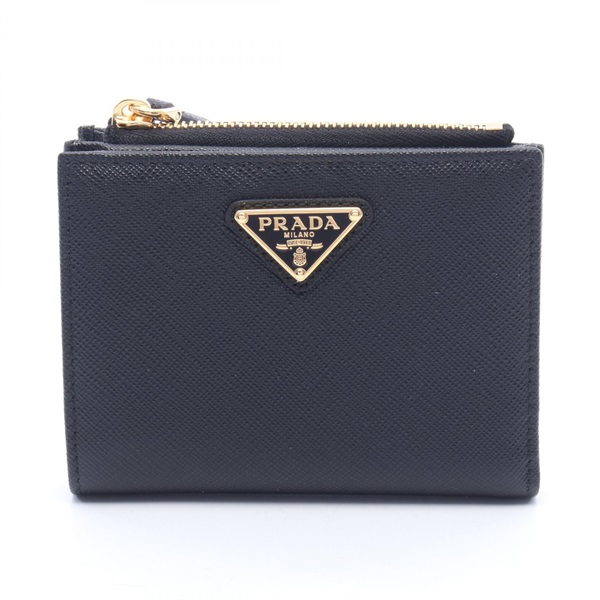 プラダ 財布 ペア プラダ PRADA 三つ折り財布 サフィアーノ ミニ財布